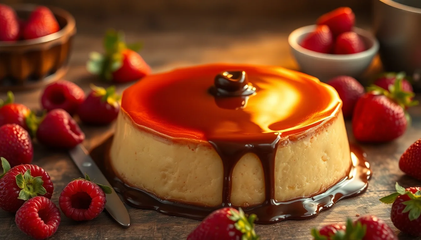 Flan au chocolat maison : la recette simplifiée en 3 ingrédients à savourer