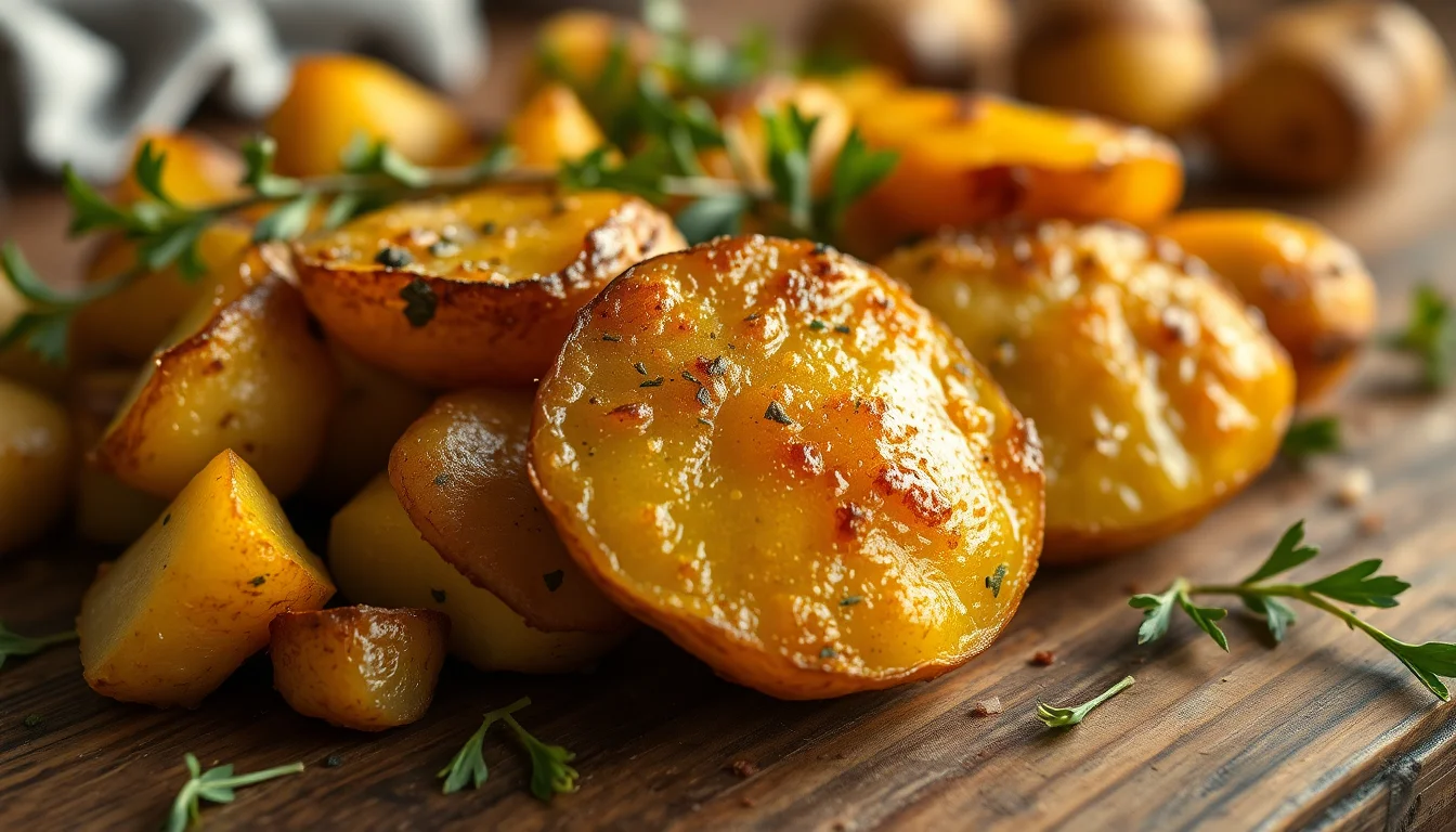 Pommes de terre Charlotte : la technique du beurre pour une texture fondante et savoureuse